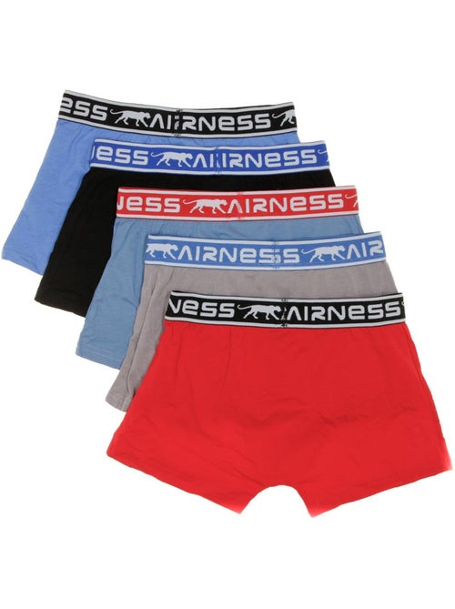 Airness - Set 5 Boxer Ragazzo - Kiabi Airness - Set 5 Boxer Ragazzo - Kiabi