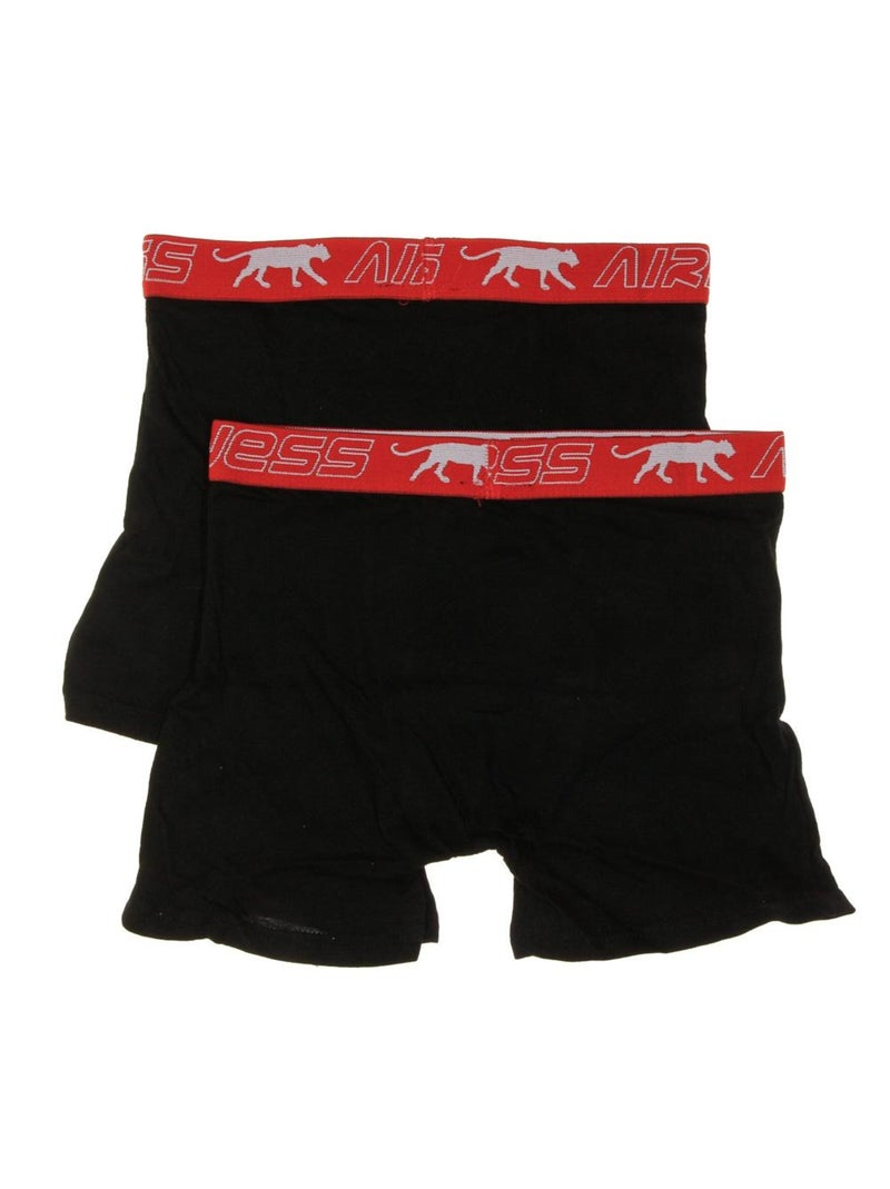 Airness Boxer Bambino Confezione da 2 Nero - Kiabi
