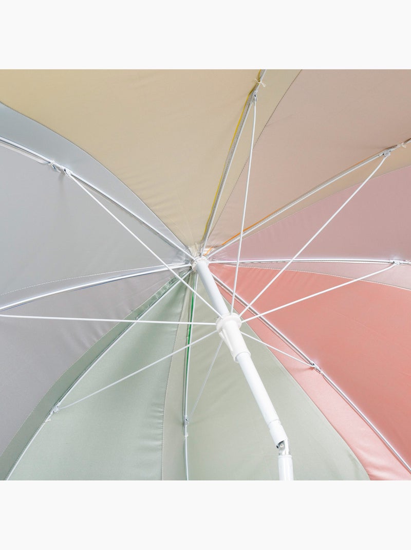 Aktive beach ombrellone da spiaggia inclinabile con protezione uv50 diametro 180 cm Multicolore - Kiabi
