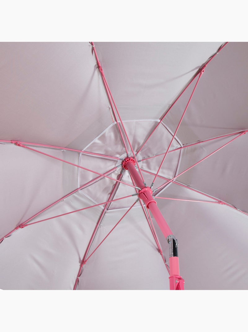 Aktive beach ombrellone da spiaggia inclinabile rosa d220 cm con protezione uv50 Corallo - Kiabi