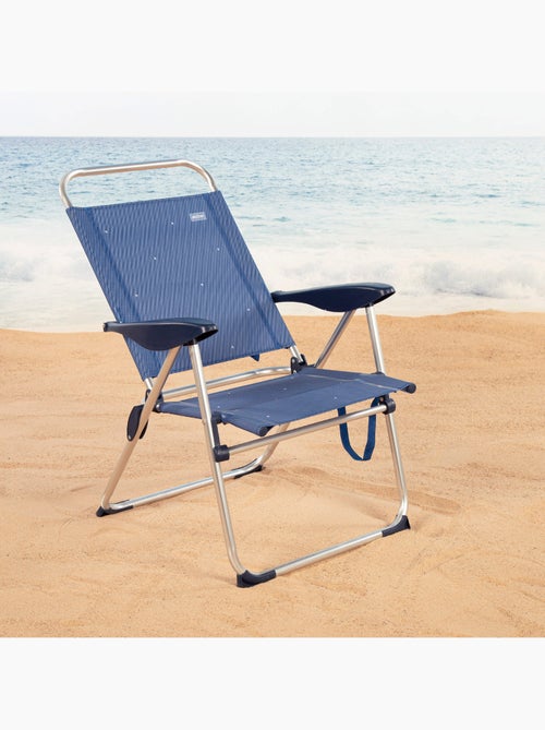 Aktive confezione da 2 sedie da spiaggia pieghevoli 48x60x100 cm 4 posizioni - Kiabi Aktive confezione da 2 sedie da spiaggia pieghevoli 48x60x100 cm 4 posizioni - Kiabi