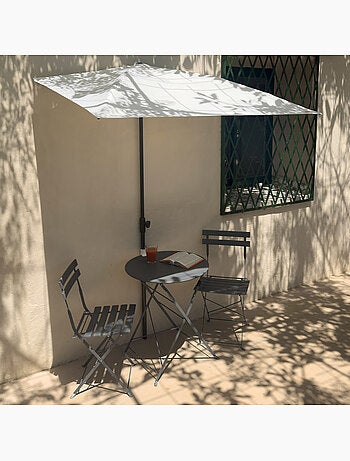 Aktive garden ombrellone da giardino rettangolare da parete 160x100 cm