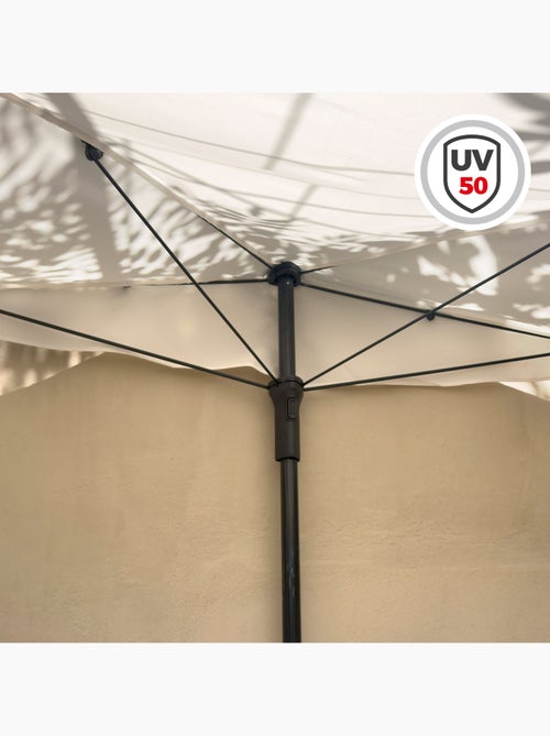 Aktive garden ombrellone da giardino rettangolare da parete 160x100 cm - Kiabi