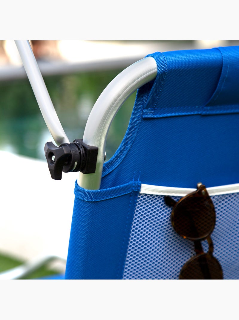 Aktive lettino da spiaggia pieghevole 2 in 1 Blu - Kiabi