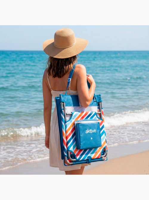Aktive materassino da spiaggia con schienale reclinabile e refrigeratore - Kiabi Aktive materassino da spiaggia con schienale reclinabile e refrigeratore - Kiabi