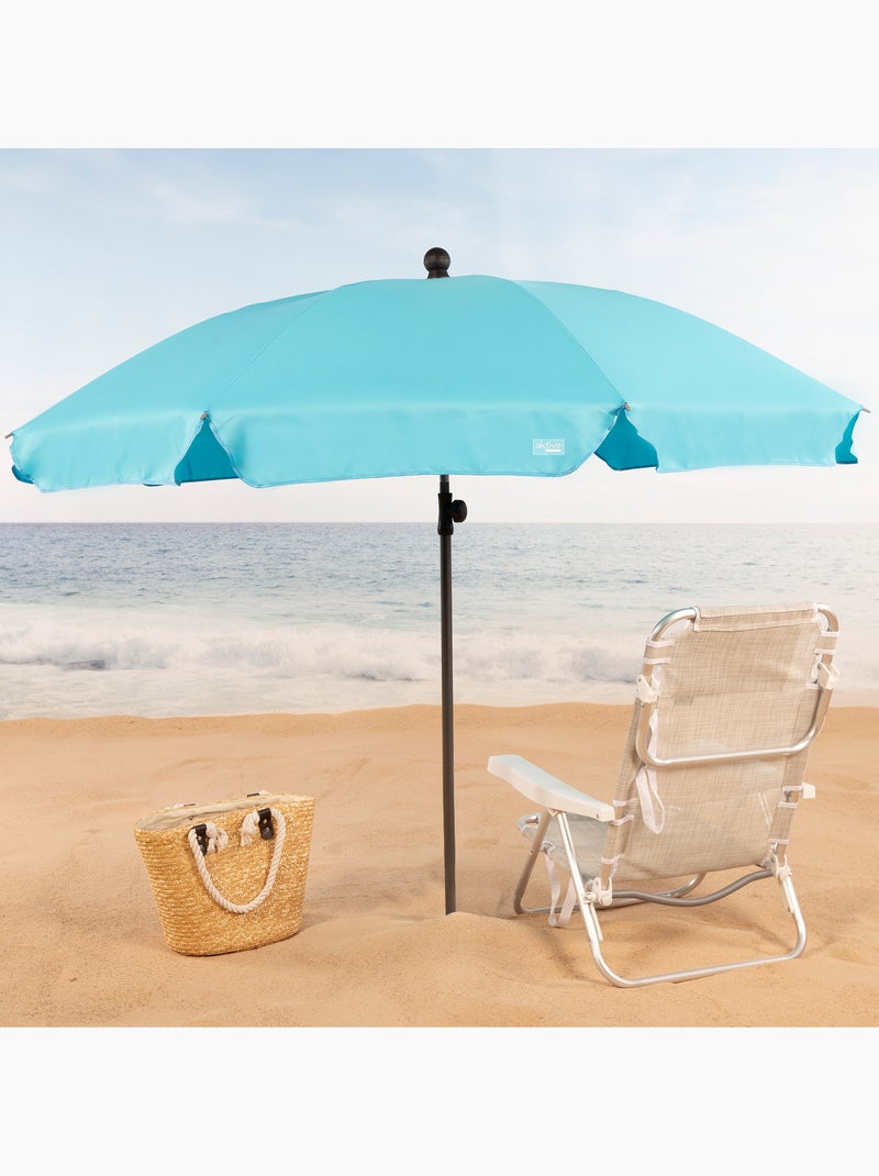 Aktive ombrellone 8 pali 200 cm Blu - Kiabi