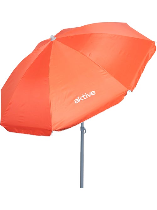 Aktive ombrellone con 8 aste 180 cm corallo - Kiabi