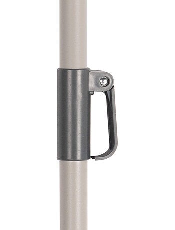 Aktive ombrellone da giardino esagonale avorio grande basculante antivento 230 cm uv50