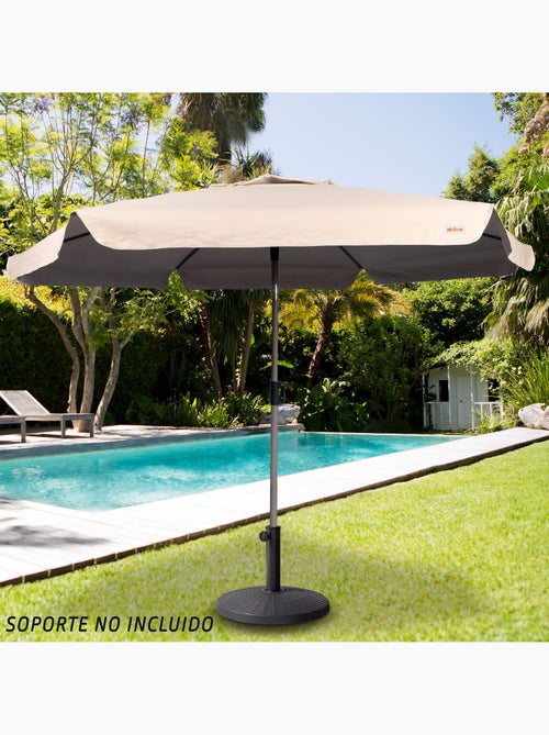 Aktive ombrellone da giardino esagonale avorio grande basculante antivento 230 cm uv50 - Kiabi Aktive ombrellone da giardino esagonale avorio grande basculante antivento 230 cm uv50 - Kiabi