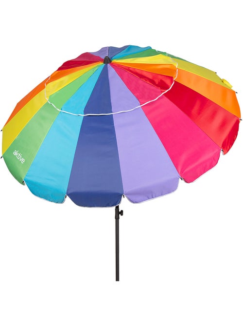Aktive ombrellone da spiaggia antivento con 16 stecche, 220 cm, - Kiabi