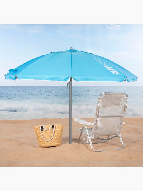 Aktive ombrellone da spiaggia antivento con 8 stecche, 200 cm, - Kiabi
