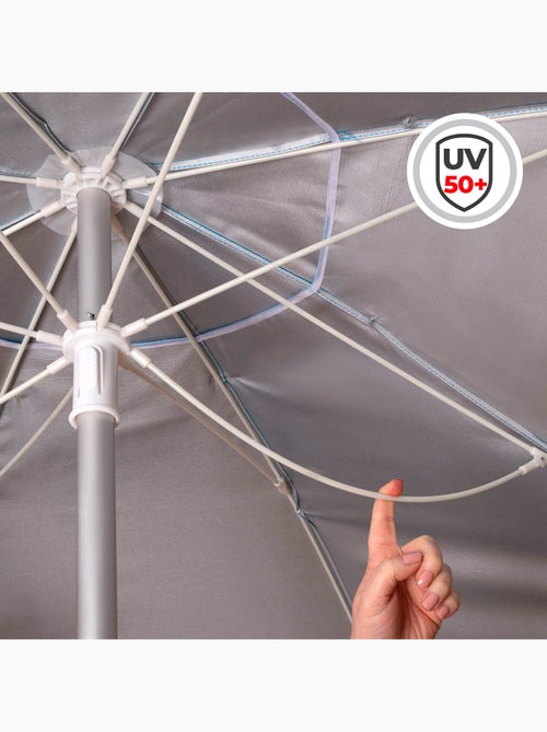 Aktive ombrellone da spiaggia antivento con 8 stecche, 220 cm, - Kiabi
