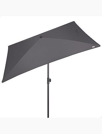 Aktive parasole rettangolare balcone inclinabile antracite 200x125 cm uv30