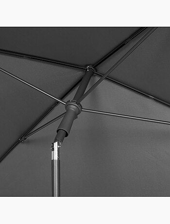 Aktive parasole rettangolare balcone inclinabile antracite 200x125 cm uv30