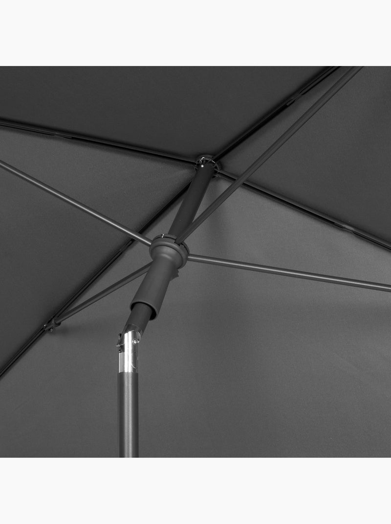 Aktive parasole rettangolare balcone inclinabile antracite 200x125 cm uv30 Grigio grigio antracite grigio - Kiabi