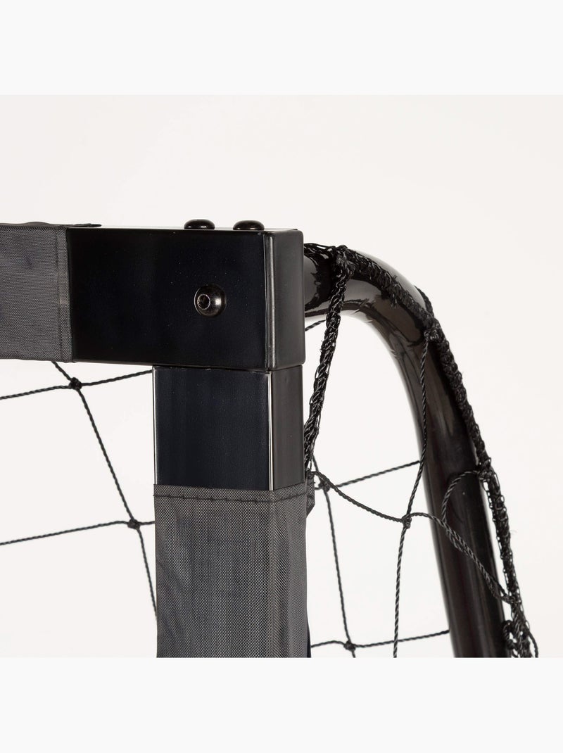 Aktive porta da calcio in acciaio 180x60x120 cm con rete ad alta resistenza e 6 picchetti N/D - Kiabi