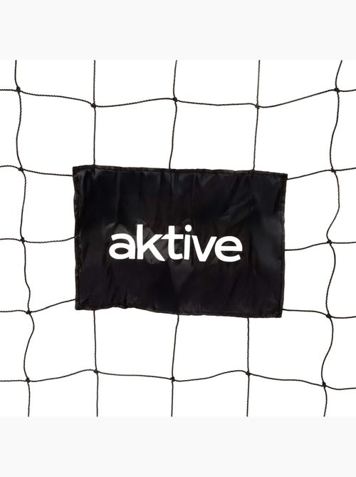 Aktive porta da calcio in acciaio 180x60x120 cm con rete ad alta resistenza e 6 picchetti - Kiabi Aktive porta da calcio in acciaio 180x60x120 cm con rete ad alta resistenza e 6 picchetti - Kiabi
