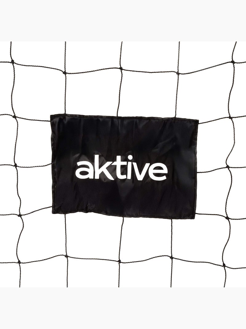 Aktive porta da calcio in acciaio 180x60x120 cm con rete ad alta resistenza e 6 picchetti N/D - Kiabi