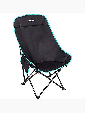 Aktive sedia da campeggio pieghevole 55x45x90 cm con borsa per il trasporto