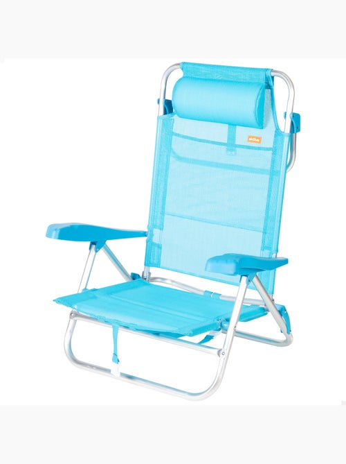 Aktive sedia da spiaggia bassa multiposizione 47x49x82 cm caribe - Kiabi Aktive sedia da spiaggia bassa multiposizione 47x49x82 cm caribe - Kiabi