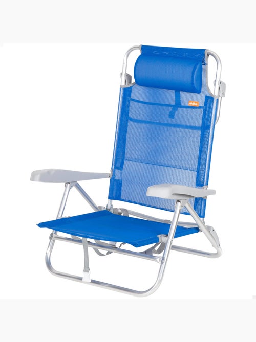 Aktive sedia da spiaggia bassa multiposizione 47x49x82 cm gomera - Kiabi Aktive sedia da spiaggia bassa multiposizione 47x49x82 cm gomera - Kiabi