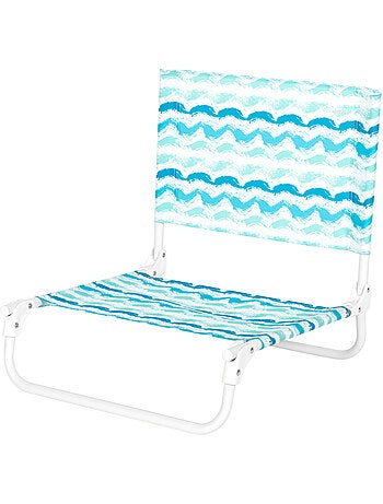 Aktive sedia da spiaggia bassa pieghevole 45x50x50 cm onde