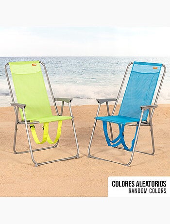 Aktive sedia da spiaggia pieghevole 44x42x88 cm assortita