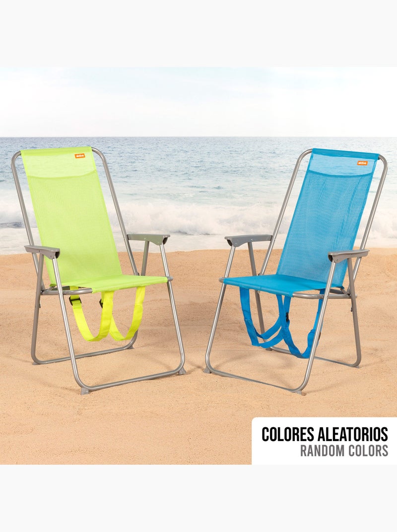 Aktive sedia da spiaggia pieghevole 44x42x88 cm assortita Blu - Kiabi