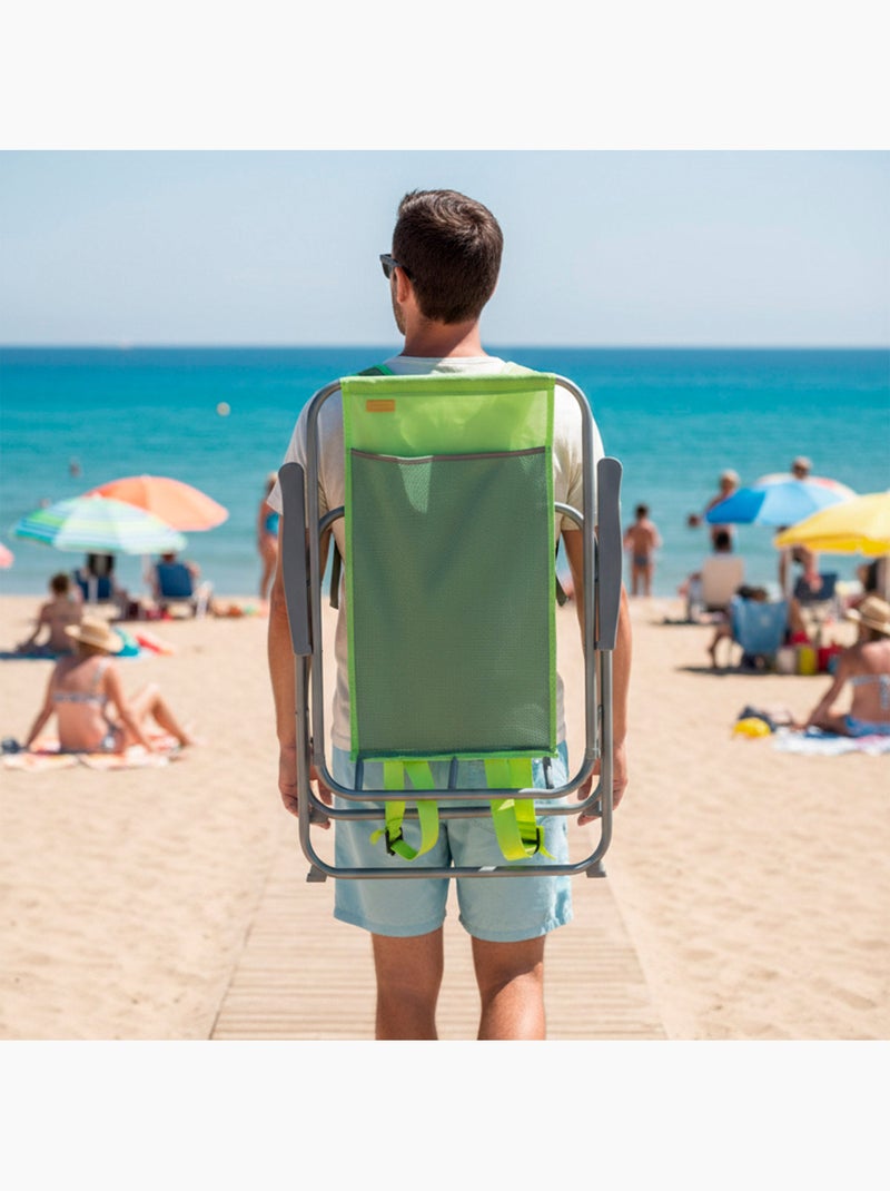 Aktive sedia da spiaggia pieghevole 44x42x88 cm assortita Blu - Kiabi