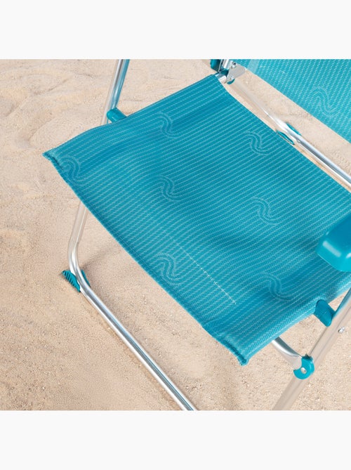 Aktive sedia da spiaggia pieghevole multiposizione 47x62x90 cm con maniglia - Kiabi Aktive sedia da spiaggia pieghevole multiposizione 47x62x90 cm con maniglia - Kiabi