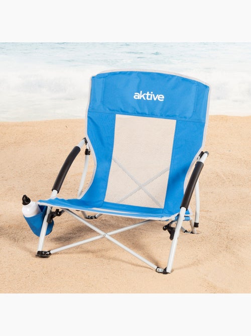 Aktive sedia pieghevole con ombrellino e portabicchieri 50x49x65 cm - Kiabi Aktive sedia pieghevole con ombrellino e portabicchieri 50x49x65 cm - Kiabi