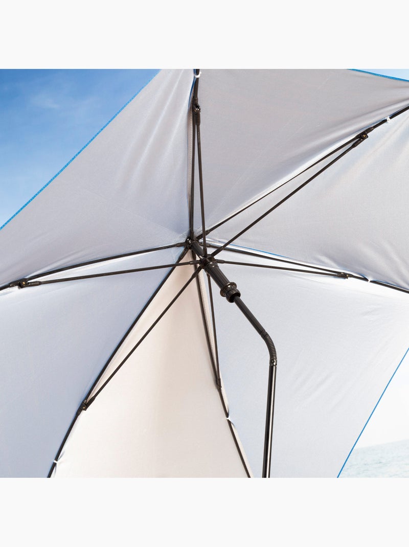 Aktive sedia pieghevole con ombrellino e portabicchieri 50x49x65 cm Blu - Kiabi
