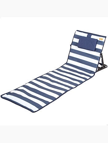 Aktive tappeto pieghevole reclinabile con cuscino 145x50x43 cm
