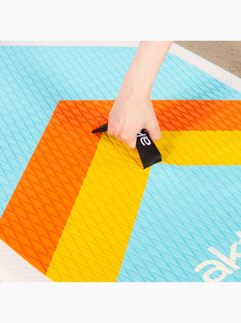 Aktive tavola da paddle surf gonfiabile per principianti con zaino, pompa e pagaia N/D - Kiabi