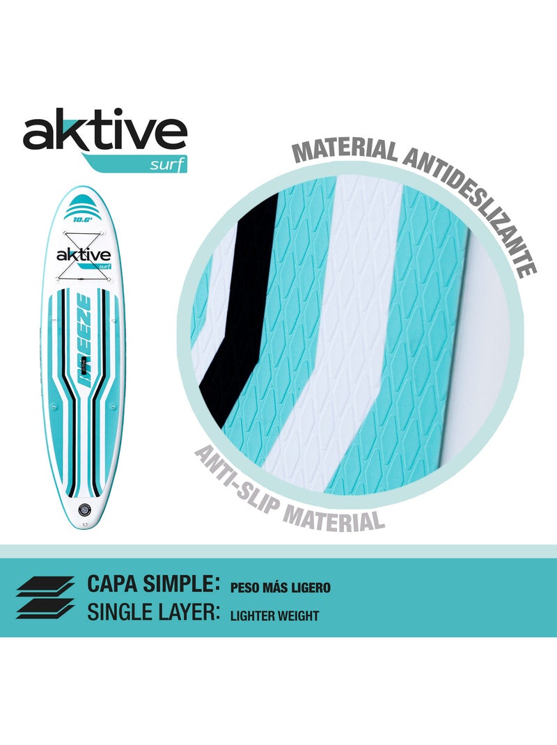 Aktive tavola da paddle surf gonfiabile per principianti da 10,6'' N/D - Kiabi