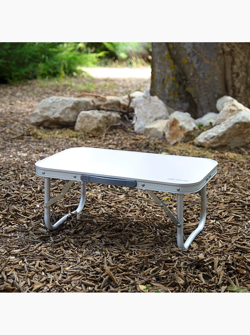 Aktive tavolo basso da campeggio in alluminio Bianco - Kiabi