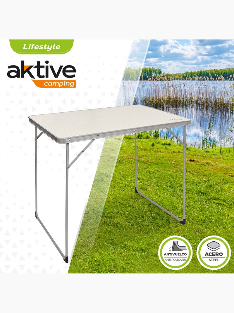 Aktive tavolo da campeggio pieghevole Crema - Kiabi