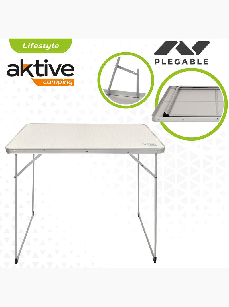 Aktive tavolo da campeggio pieghevole Crema - Kiabi