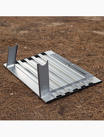 Aktive tavolo da campeggio pieghevole ultraleggero in alluminio 55x41x20 cm