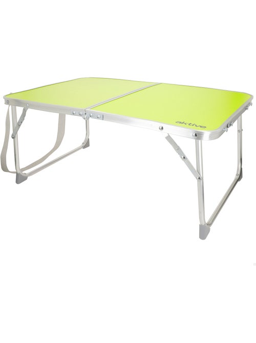 Aktive tavolo da campeggio pieghevole verde con maniglia 60x40x25 cm - Kiabi Aktive tavolo da campeggio pieghevole verde con maniglia 60x40x25 cm - Kiabi