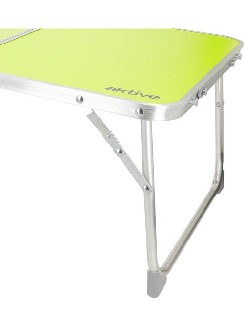 Aktive tavolo da campeggio pieghevole verde con maniglia 60x40x25 cm - Kiabi Aktive tavolo da campeggio pieghevole verde con maniglia 60x40x25 cm - Kiabi