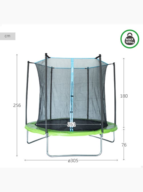 Aktive Trampolino per bambini da esterno Ø261 cm - Kiabi Aktive Trampolino per bambini da esterno Ø261 cm - Kiabi