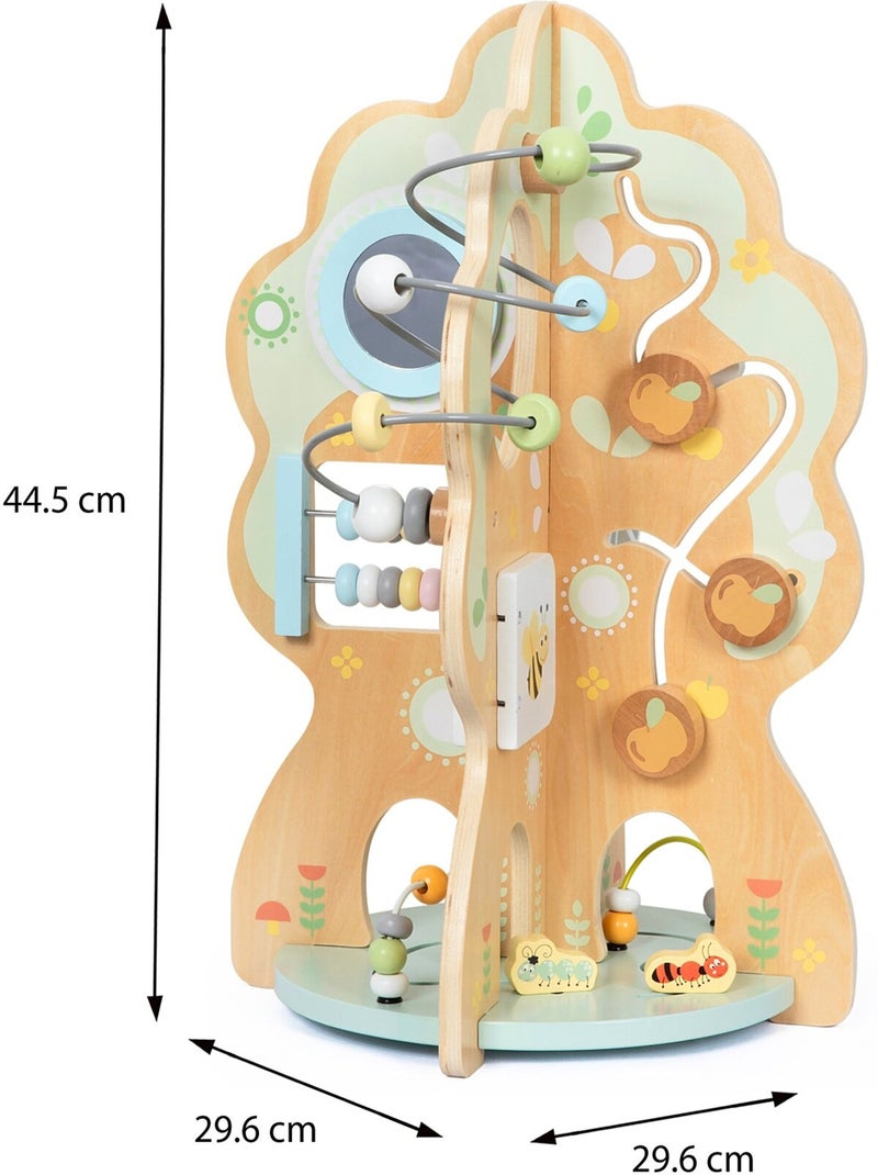 Albero educativo montessori legno giochi risveglio mamabrum N/D - Kiabi