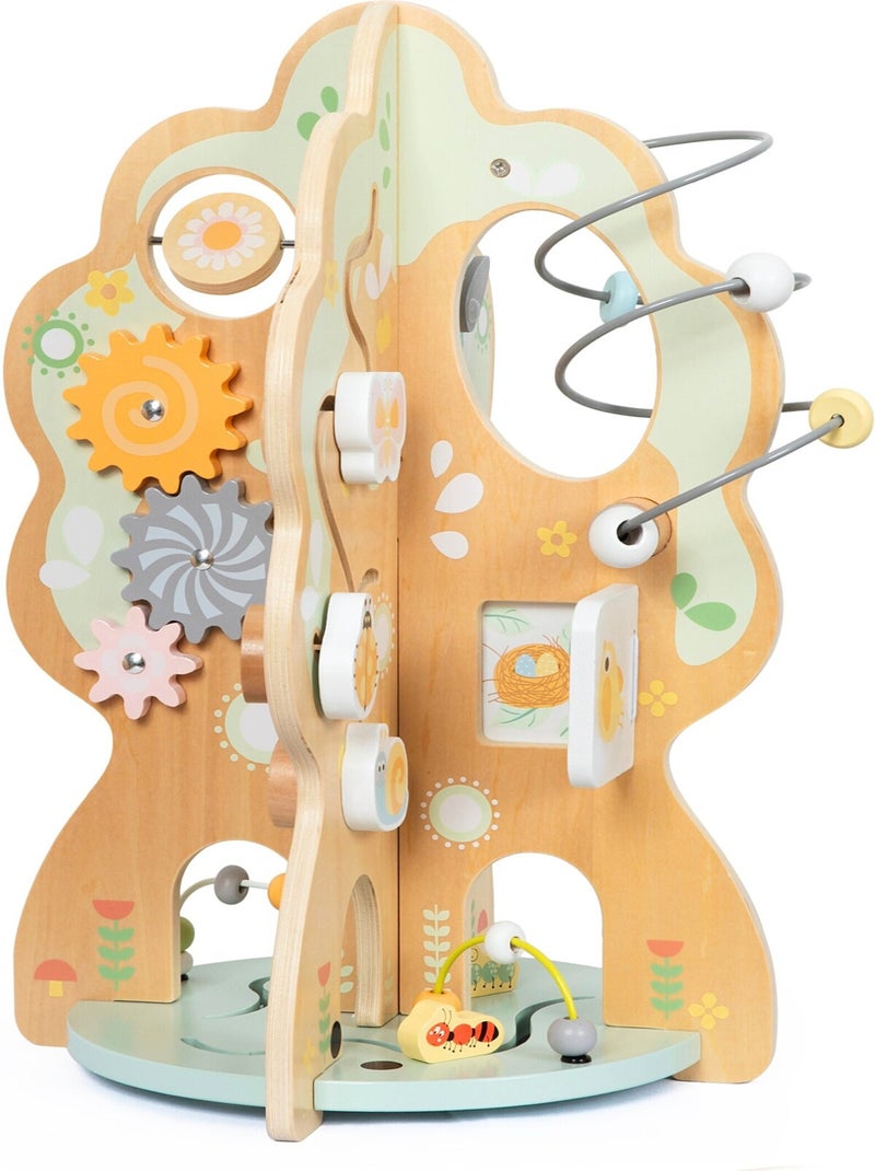 Albero educativo montessori legno giochi risveglio mamabrum N/D - Kiabi