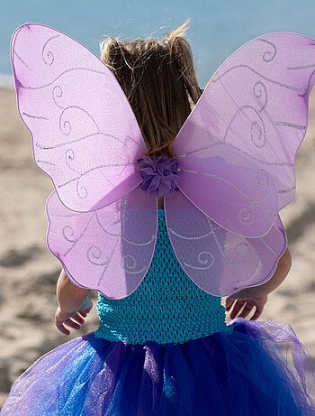Ali da fata viola bambina costume principessa | labay | labay
