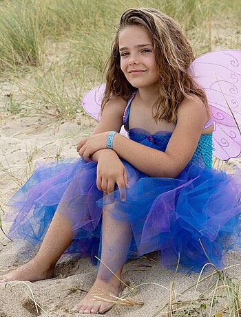 Ali da fata viola bambina costume principessa | Labay