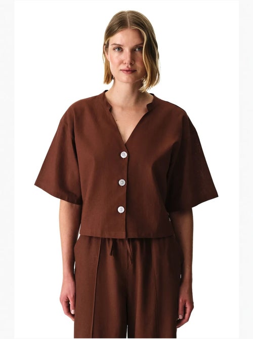 Alice camicia a maniche corte penti - Kiabi Alice camicia a maniche corte penti - Kiabi