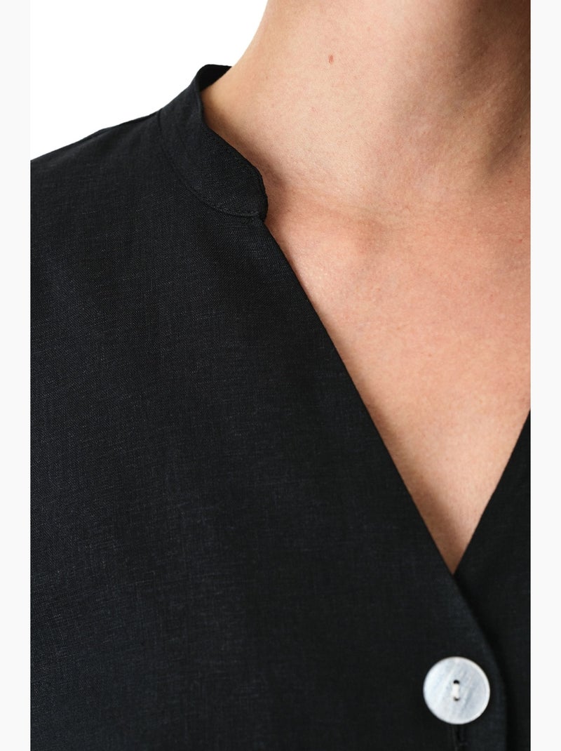 Alice camicia a maniche corte penti Nero - Kiabi