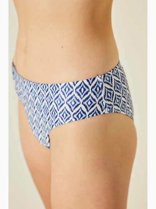 Alice slip bikini con motivo laterale penti - Kiabi Alice slip bikini con motivo laterale penti - Kiabi