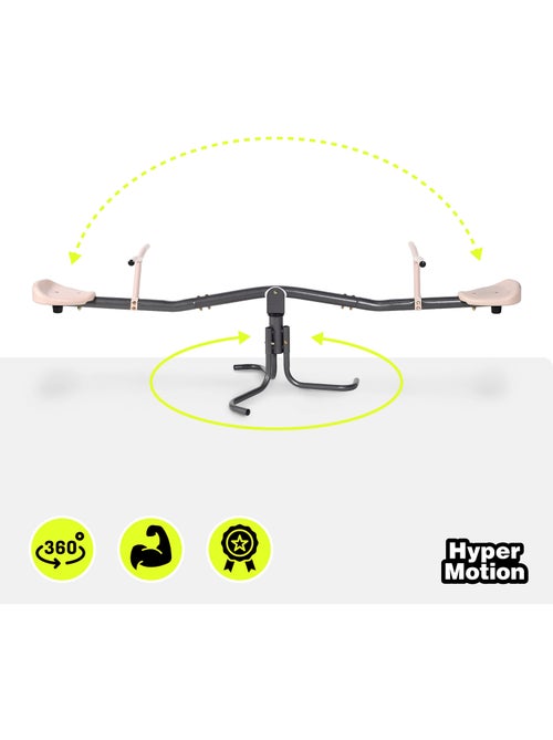 Altalena da Giardino 2 in 1 HyperMotion - Trave di Equilibrio e Rotazione 360° - 70 kg - Kiabi